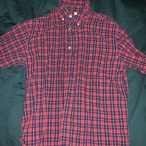 Sonoma red plaid button up